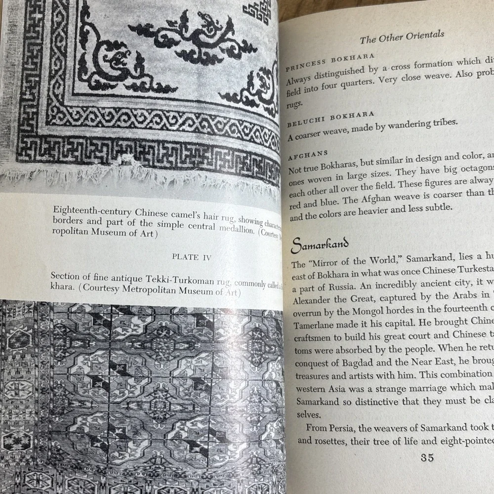 The Rug and Carpet‎ Book  by Mildred Jackson O'Brien  HB  1946. First Printing